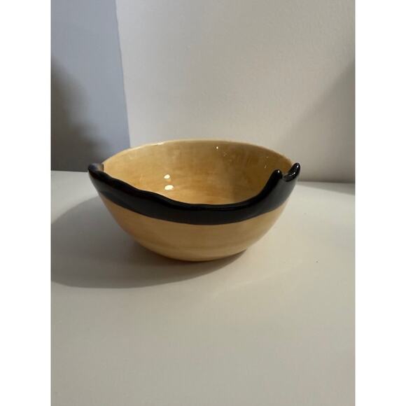 Halloween Wonderland Bowl Tabletops Lifestyle Anthropomorphic Black Cat Pottery - Picture 6 of 7